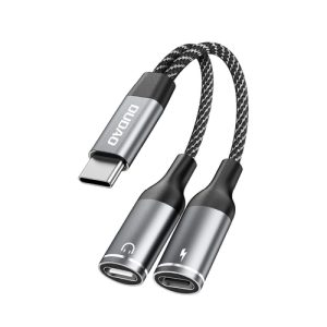 Dudao L13C+ 2-u-1 USB-C adapter